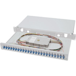 Digitus DN-96207 Οπτικό Patch Panel Rack 1U 19" 24 Θυρών Unshielded
