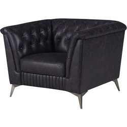 Ravenna Πολυθρόνα Καφέ Alonzo Dark Brown 044418