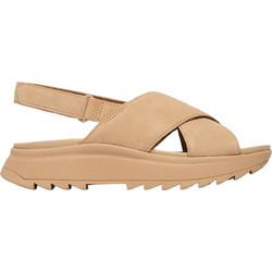 Clarks Γυναικεία Σανδάλια Suede Μπεζ 26185883