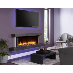 Charlton & Jenrick iRange 1100e Slimline Ηλεκτρικό Τζάκι Τοίχου 1500W Μ113.4xΥ51.4xΒ20cm