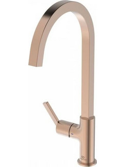Ideal Standard Gusto BD411J4 Μπαταρία Κουζίνας Πάγκου Διπλής Παροχής Ανάμεικτη Ροζ
