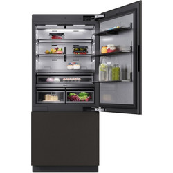 Miele KFMC3844R Εντοιχιζόμενος Ψυγειοκαταψύκτης 579lt No Frost Υ212.3xΠ89.5xΒ60.8cm Μαύρος