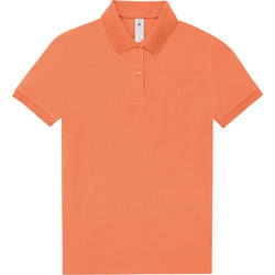 B&C Collection Γυναικεία Μπλούζα Polo Κοντομάνικη Amalfi Coral PW463