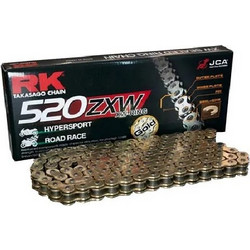 RK Αλυσίδα Κίνησης Χρυσή 520 ZXW X-Ring 120 Links