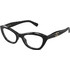 Valentino VG0012O 001 Γυναικείος Σκελετός Γυαλιών Οράσεως Κοκάλινος Μαύρος