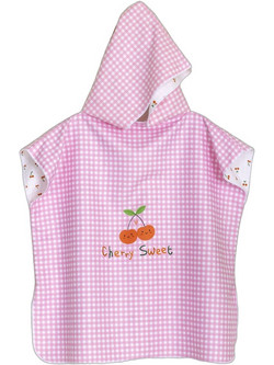 Nima Cherry Sweet 3/5 Παιδικό Πόντσο Θαλάσσης Microfiber Ροζ