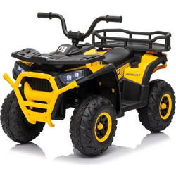 MG Toys Ηλεκτροκίνητη Παιδική Γουρούνα 12V Κίτρινη 412234