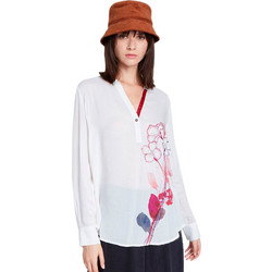 Desigual Senda Γυναικείο Χειμερινό Top Λευκό 20WWBW59-1000