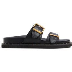 Aldo Δερμάτινα Γυναικεία Σανδάλια Μαύρα 100025171-014