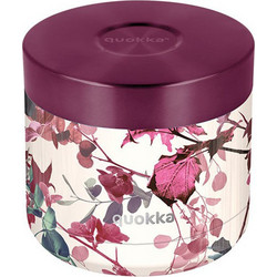 Quokka Δοχείο Φαγητού Θερμός Inox 600ml Μπορντό