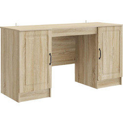 vidaXL Γραφείο Υπολογιστή Ξύλινο 142.5x50x75cm 3414641