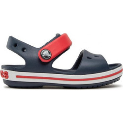 Crocs Crocband Παιδικά Παπούτσια Θαλάσσης για Κορίτσι Navy Μπλε Κόκκινα E54407