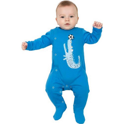 Joyce Crocodile Φορμάκι Μακρυμάνικo για Αγόρι Royal Blue 2622203