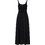 Liu Jo Maxi Καλοκαιρινό Καθημερινό Φόρεμα Μαύρο VA6130TS125-22222