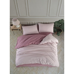 Homeline Σετ Σεντόνια Υπέρδιπλα Βαμβακερά 240x260 Next 3195 Rose
