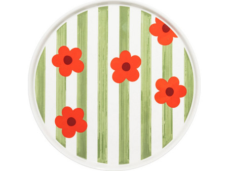 Estia Bloomlines Πιάτο Ρηχό Πορσελάνης 27cm 07-38977
