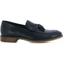 Fratelli Petridi Ανδρικά Μοκασίνια Loafers Δερμάτινα Navy Μπλε 5203