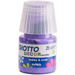 Giotto Decor Matt Violet Ακρυλικό Χρώμα Ζωγραφικής 25ml