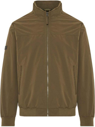 Funky Buddha Ανδρικό Μπουφάν Χειμωνιάτικο Bomber Καφέ FBM013-006-01