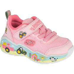 Skechers Παιδικά Sneakers Ροζ Πράσινο Mint 303187N-PKMT