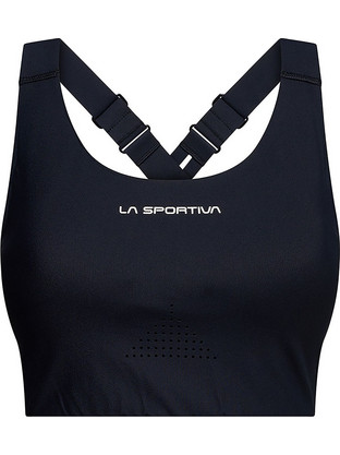 La Sportiva Αθλητικό Μπουστάκι με Μέτρια Στήριξη & Αφαιρούμενη Ενίσχυση Μαύρο ZARR006K00K00