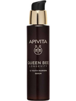 Apivita Queen Bee Longevity Αντιγηραντικό Ενυδατικό Serum Προσώπου με Πεπτίδια 30ml