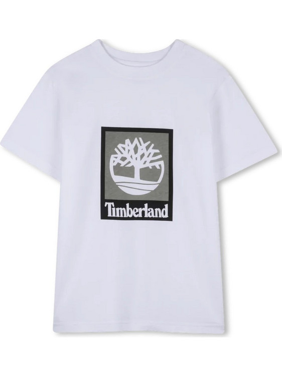 Timberland Παιδικό T-Shirt Κοντομάνικο Λευκό T60869