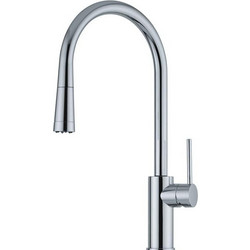 Macart Sunlight 355 BP02047 Μπαταρία Κουζίνας Πάγκου Διπλής Παροχής Ανάμεικτη με Ντουζ Inox