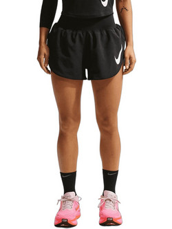 Nike Tempo Swoosh Αθλητικό Γυναικείο Σορτς Μαύρο IF1473-010