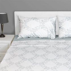 Fennel Σετ Σεντόνια Μονά Βαμβακερά 160x260 Γκρι BST-S1-PDM-GR