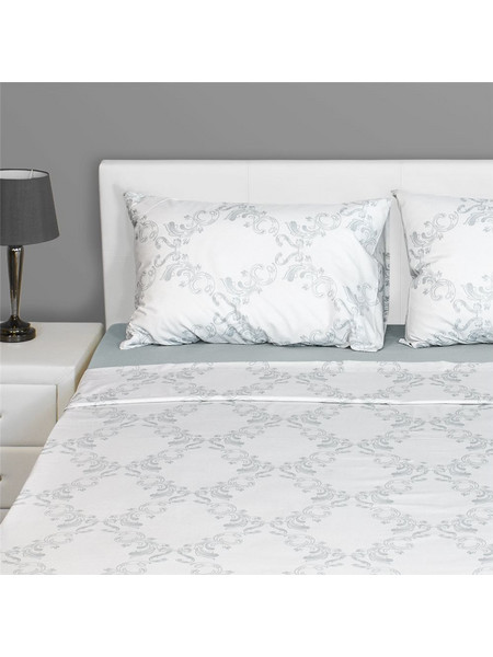 Fennel Σετ Σεντόνια Μονά Βαμβακερά 160x260 Γκρι BST-S1-PDM-GR