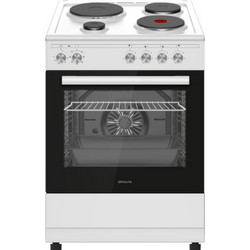 Davoline ESFC800WH Κουζίνα Ηλεκτρική 80lt με Εμαγιέ Εστίες 59.8cm