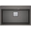 Franke Mythos Kubus Pro KNG 610-73 Ένθετος Νεροχύτης Γρανίτη Ματ Stone Grey 79x51cm