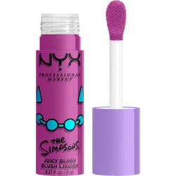 Nyx Simpsons Saucy Sisters Fat Lavender Sass Liquid Blush 8gr