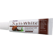 Now Foods Xyliwhite Coconut Oil Οδοντόκρεμα για Λεύκανση Χωρίς Φθόριο 181gr
