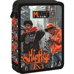 Must Hip Hop Κασετίνα Γεμάτη με 2 Θήκες Πολύχρωμη 587582