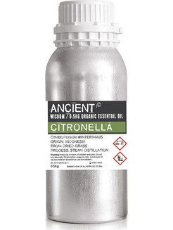 Ancient Wisdom Βιολογικό Αιθέριο Έλαιο Σιτρονέλα 500ml
