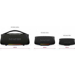 Sencor Resonex Maxi Power IPX7 Αδιάβροχο Ηχείο Bluetooth 1000W Μαύρο