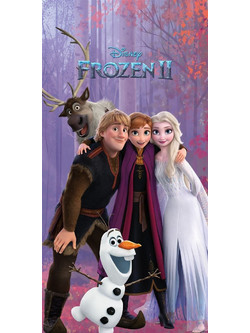 Dimcol Frozen 707 Παιδική Πετσέτα Θαλάσσης Μωβ 70x140cm