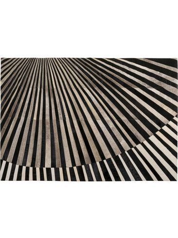 Kare Design Ventaglio Χειροποίητο Χαλί Ορθογώνιο Δερμάτινο 170x240cm Πολύχρωμο