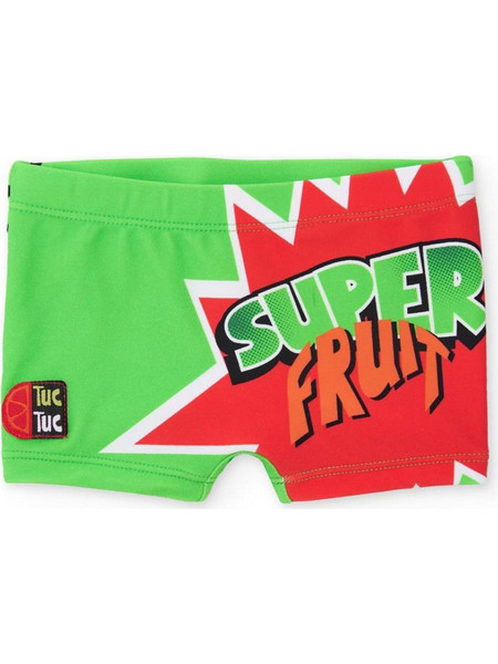 Tuc Tuc Βρεφικό Μαγιό Boxer για Αγόρι Lime Κόκκινο 11409828