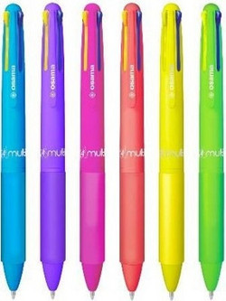 Osama Multi Neon Sfera Στυλό Διαρκείας 1mm Πολύχρωμο