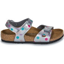 Birkenstock Rio Παιδικά Πέδιλα για Κορίτσι Ανατομικά Ασημί 102954