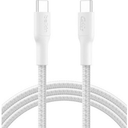 Belkin CAB025hq2MWH Braided USB-C to USB-C 240W 2m White
