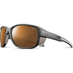 Julbo 655280 Ανδρικά Γυαλιά Ηλίου Τετράγωνα Κοκάλινα Μαύρα με Καφέ Φακό