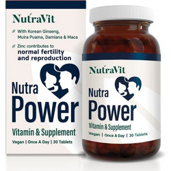 NutraVit Nutra Power 30 Ταμπλέτες