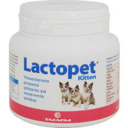 Tafarm Lactopet Γάλα Ανήλικης Γάτας σε Σκόνη 200gr & Μπιμπερό