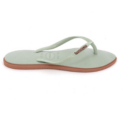 Havaianas Γυναικείες Σαγιονάρες Αντιολισθητικές Πράσινο Mint 4149584-01797