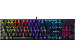 Xtrike-me GK-803 Gaming Πληκτρολόγιο RGB Black
