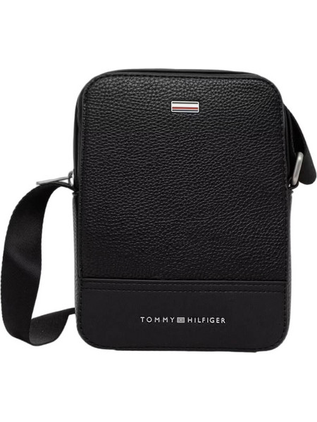 Tommy Hilfiger Ανδρική Τσάντα Ώμου / Χιαστί Μαύρη AM0AM14433-BDS
